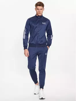 Спортивный костюм regular fit Ea7 Emporio Armani, синий