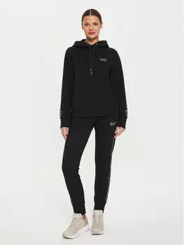 Спортивный костюм regular fit Ea7 Emporio Armani, черный