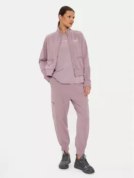 Спортивный костюм regular fit Ea7 Emporio Armani, розовый