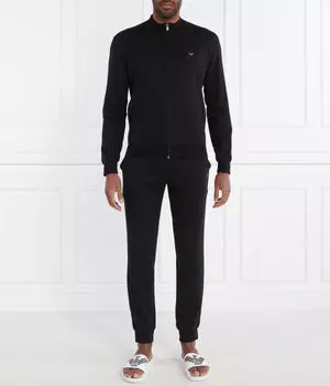 Спортивный костюм Regular fit Emporio Armani, черный