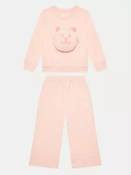 Спортивный костюм regular fit Guess, розовый