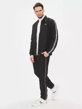 Спортивный костюм regular fit Lacoste, черный