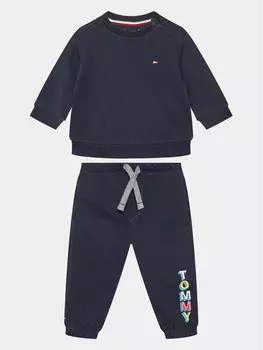 Спортивный костюм regular fit Tommy Hilfiger, синий