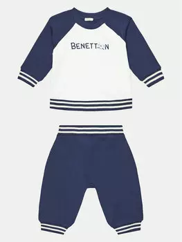 Спортивный костюм regular fit United Colors Of Benetton, синий