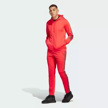 спортивный костюм с 3 полосками ADIDAS, цвет orange
