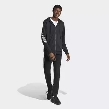 спортивный костюм с 3 полосками ADIDAS, цвет schwarz