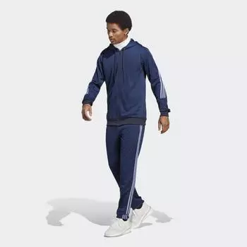 спортивный костюм с 3 полосками ADIDAS, цвет blau