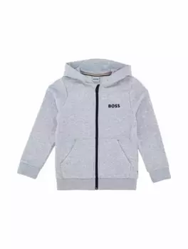 Спортивный костюм с логотипом BOSS, серый
