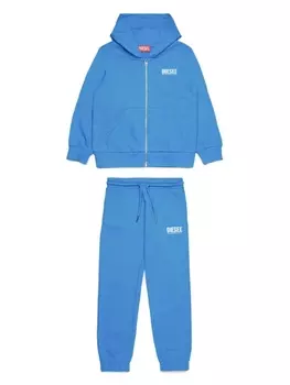 Спортивный костюм с логотипом Diesel Kids, синий