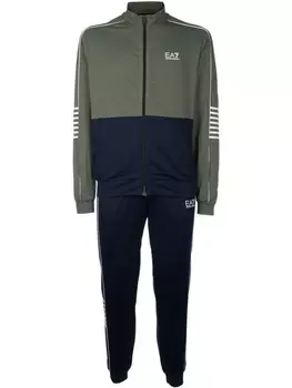 Спортивный костюм с логотипом Ea7 Emporio Armani, синий