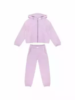 Спортивный костюм с логотипом EMPORIO ARMANI, фиолетовый