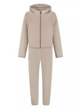Спортивный костюм с логотипом Emporio Armani Kids, нейтральный цвет