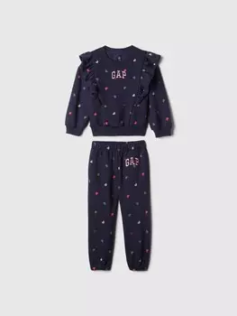 Спортивный костюм с логотипом Gap, черный