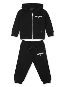 Спортивный костюм с логотипом John Richmond Junior, черный