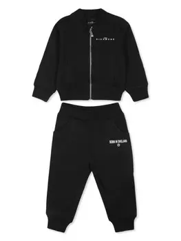 Спортивный костюм с логотипом John Richmond Junior, черный