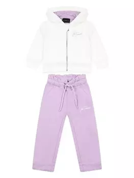 Спортивный костюм с логотипом John Richmond Junior, белый