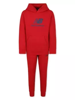 Спортивный костюм с логотипом New Balance Kids, красный