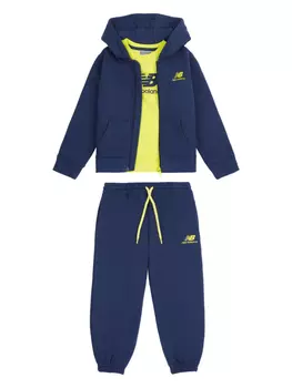 Спортивный костюм с логотипом New Balance Kids, синий