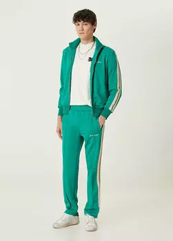 Спортивный костюм с логотипом Palm Angels, зеленый