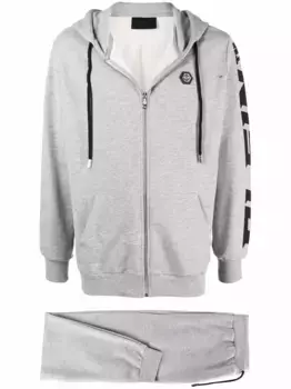Спортивный костюм с логотипом Philipp Plein, серый