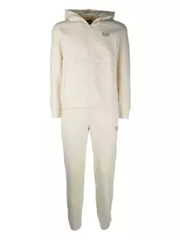 Спортивный костюм с вышитым логотипом Ea7 Emporio Armani, нейтральный