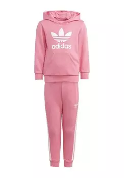 Спортивный костюм SET adidas Originals, цвет pink fusion