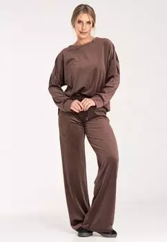 Спортивный костюм SET Figl, коричневый