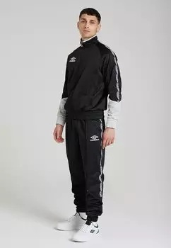 Спортивный костюм Set Umbro, черно-серый