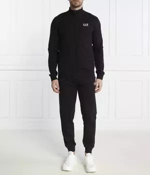 Спортивный костюм Slim fit Ea7, черный