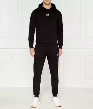 Спортивный костюм Slim fit Ea7, черный