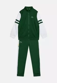 Спортивный костюм SPORTS UNISEX SET Lacoste, цвет vert/blanc