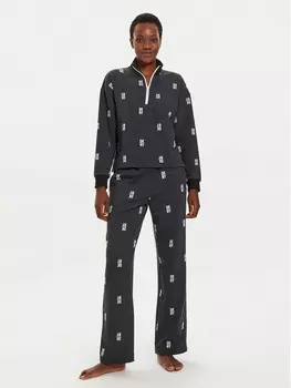 Спортивный костюм стандартного кроя Dkny, черный