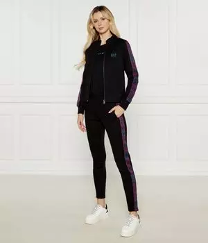 Спортивный костюм стандартного кроя Ea7, черный