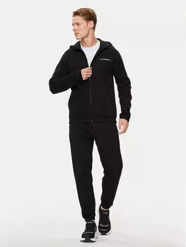 Спортивный костюм стандартного кроя Ea7 Emporio Armani, черный