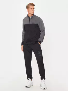 Спортивный костюм стандартного кроя Ea7 Emporio Armani, черный