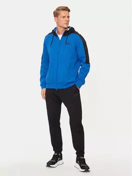 Спортивный костюм стандартного кроя Ea7 Emporio Armani, синий