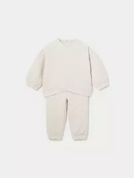 Спортивный костюм стандартного кроя Mayoral, бежевый