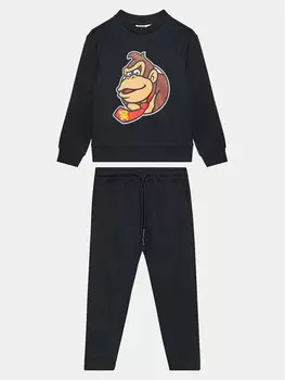 Спортивный костюм стандартного кроя Ovs, черный