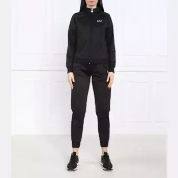Спортивный костюм стандартной посадки Ea7, черный