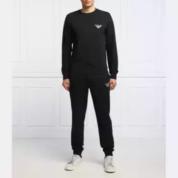 Спортивный костюм стандартной посадки Emporio Armani, черный