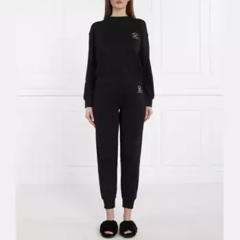 Спортивный костюм стандартной посадки Emporio Armani, черный