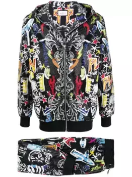 Спортивный костюм Stones Philipp Plein, черный