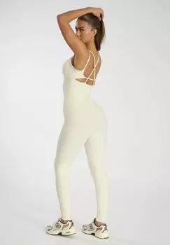 Спортивный костюм STRAPPY UNITARD South Beach, молочный