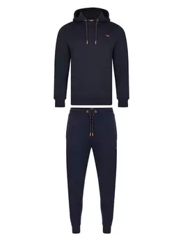 Спортивный костюм Threadbare, темно-синий
