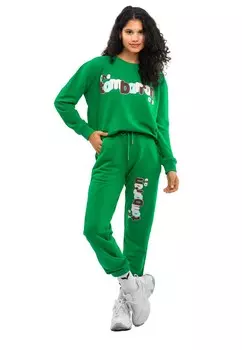 Спортивный костюм tom barron с принтом в виде букв из воздушных шаров Tom_Barron, зеленый