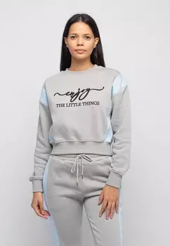 Спортивный костюм тома бэррона со стильной вышивкой Tom_Barron, серый