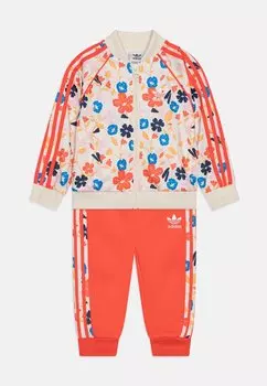 Спортивный костюм TRACKSUIT INFANT SET adidas Originals, цвет white/multicolor
