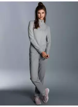 Спортивный костюм Trigema "Комплект для отдыха TRIGEMA с хрустальными камнями" (2 шт.), серый