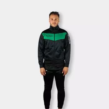 Спортивный костюм Visa 4S Черный/Зеленый Полиэстер GIVOVA, цвет verde