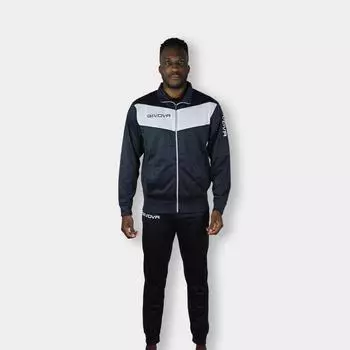 Спортивный костюм Visa 4S Темно-синий/Белый Полиэстер GIVOVA, цвет blanco